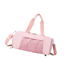 Fitness Carrying Bag With Adjustable Shoulder Strap High-Pink