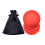 2er-Pack Golf-Fußpositionsmatte, Golf-Haltepad-Set zur-Rot 1