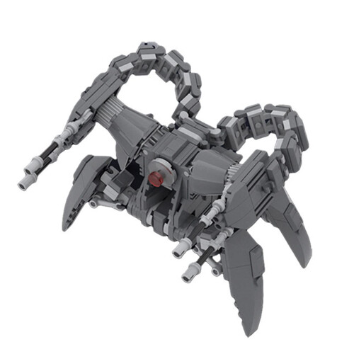 Mecha Robot Building Kit 236‑Piece Compatible with  Poseable Armor Model with Modular Weapons 1