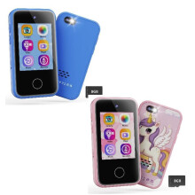 Kids Smart Phone Toy with Touchscreen Pretend Play, Dual Camera, Music Player, Educational Games for 38 Year Old Boys Girls