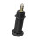 Professional 6.35mm Alloy Guitar Bass Jacks Socket-Black 2 1