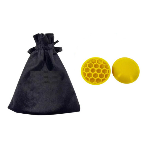 2Pcs Golf Stance Trainer Mats Light Weight Golf Stance-Yellow