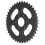 37mm ID Sprocket 40T 6 Hole Black Stainless ATV 20