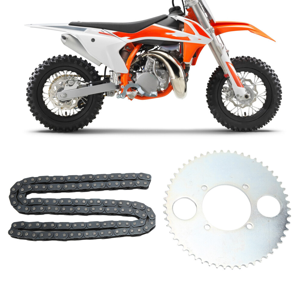 54T Steel Rear Drive Sprocket Set For 47Cc-49Cc 2 Stroke Mini Bikes 6911390466748