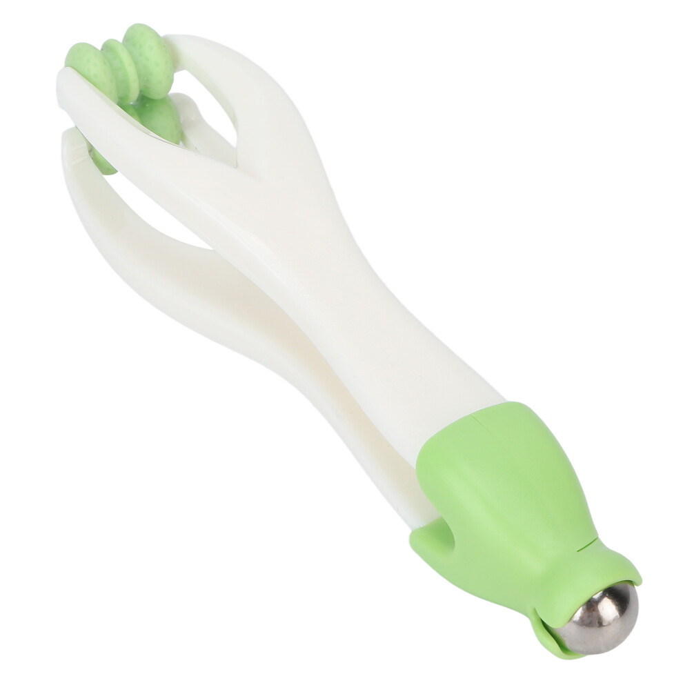 Green 2-In-1 Finger Acupoint Massager Kit For Stress Relief & Circulation,