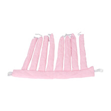 Premium Heatless Curling Roller for Women Girls Extra Long Pink Hair Styling