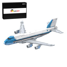Air Force One 747 Building Bricks Set 1282 Pieces Presidential Aircraft Model Collector Toy