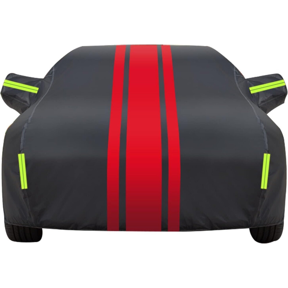Waterproof Car Cover For Genesis G70 G80 G90 Gv70 Gv80, All Weather Custom Fit With Zipper And Straps 9330225955153