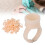 100pcs Silicone Microblading Ink Ring Cup, 13mm Diameter, Microblading & Eyelash Glue Holder 15