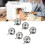 6Pcs Iron Sewing Machine Bobbin Cases for Most Models, Durable and Smooth 6