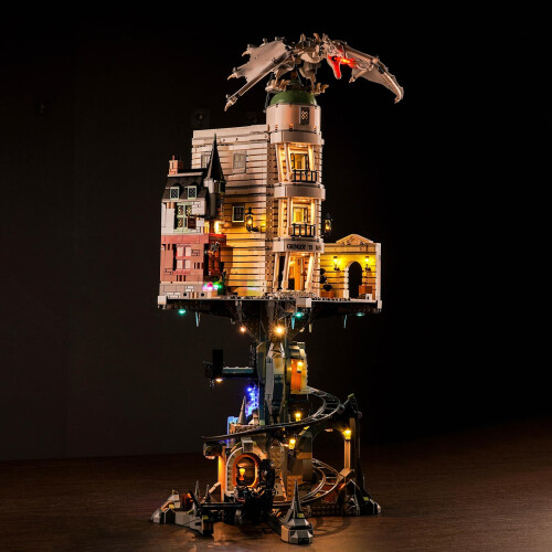 Gringotts Bank Light Kit with Neutral LED Illumination, Compatible with  76417 Basic Version 2