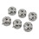 6Pcs Iron Sewing Machine Bobbin Cases for Most Models, Durable and Smooth 12