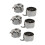 6Pcs Iron Sewing Machine Bobbin Cases for Most Models, Durable and Smooth 13