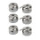 6Pcs Iron Sewing Machine Bobbin Cases for Most Models, Durable and Smooth 15