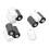 10Pcs Black & White Polyester Sewing Thread, High Strength, 6x3.3cm 5
