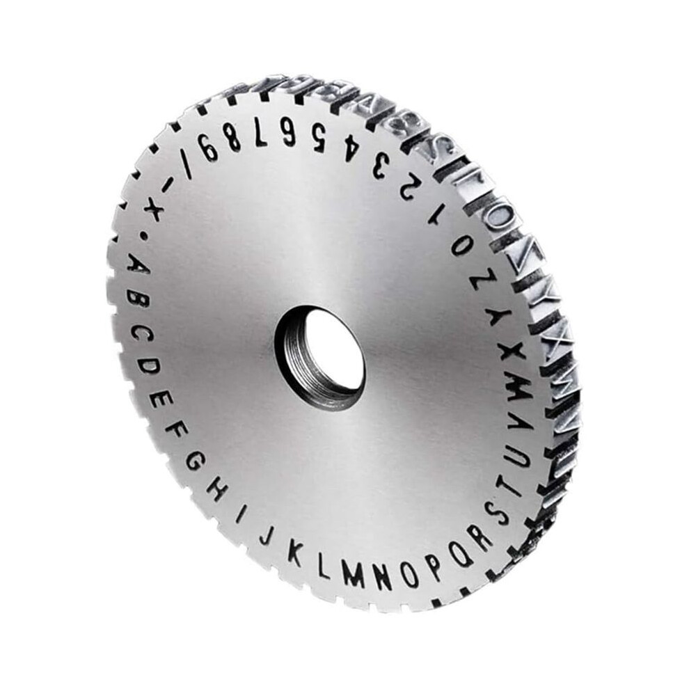 Manual Marking Steel Stamp Wheel Accessories For Nameplate Metal Label Stamping Printer Machine 2Mm 6032925468126