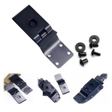 Belt Clip Knife Sheath, Metal Leather Waist Clip, Universal Metal Belt Clip, for Knife Sheath, Leather Sheath Making