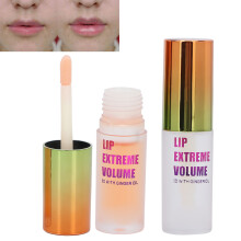 2 Stück Lip Plumper 4,5 g Pflanzenextrakte Feuchtigkeitsversorgend Anti-Aging Glanz
