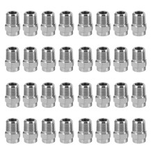 32 Pcs Pressure Washer Surface Cleaner Nozzle Replacement Thread Type Spray Nozzle,40 Degree 2.5 Orifice Spray Ti