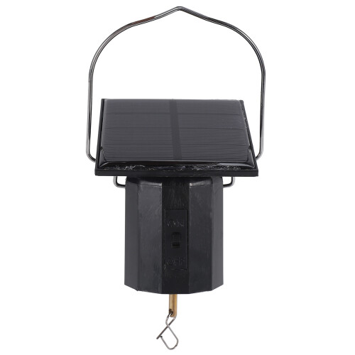 Wind Spinner Motor Solar Hanging Display Motor Rotating Solar  Wind Spinner Motor Rotatable Hook for Wind Chimes