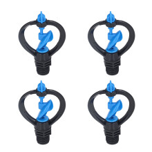 15Pcs Garden Lawn Sprinkler Nozzle G1/2 360 Rotation, Plastic