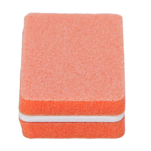 30pcs Orange Mini Nail Buffer Sanding Blocks, Portable Manicure Tool 2
