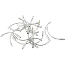 50 Pezzi Bici Pieghevole Ciclismo V Brake Noodle Linear Pull Cavo Guida Tubo 90 Gradi Parti Freno Bicicletta