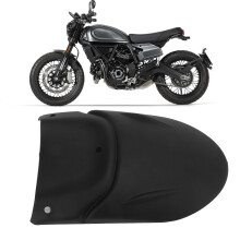 Vorderradkotflügelverlängerung für Ducati Scrambler 800 2014–2020 Schwarz