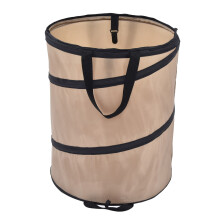 37,8L zusammenklappbarer Stahl-Federblatt-Müllbehälter, 34x34x40cm, tragbar aus Oxford-Gewebe