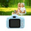 Kids Digital Camera for Kids with Video Recording, Clear Image Capture, Timer Function, Blue Durable Toy 3