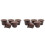 10/Pcs Stainless Steel Filter Reusable Coffee Capsules for  Machines(B) 1