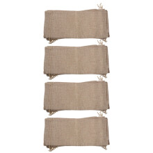 40 Stücke Jute Wein Taschen, 14 x 6 1/4 Zoll Hessischen Weinflasche Geschenk Taschen mit Kordelzug