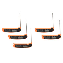 5X Digital Instant Read Meat Thermometer with Highly Accurate Temperature Probe, Electric Cooking Thermometer