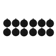 Tapete de FogãO de InduçãO de 12 Unidades Protetor de Silicone Antiderrapante Almofada de Isolamento Térmico Cook Top Tapete ReutilizáVel de
