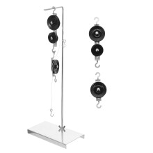 Pulley System for Science Experiments, Educational Physics Pulley Kit with MultiPulley Setup for Classroom Learning