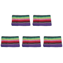 5X Mexikanische Tisch Decke für Mexikanische Party Hochzeits Dekorationen, Mexikanische Saltillo Serape Decke Bett Decke Tisch Decke Tisch Decke
