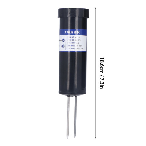 Premium pH Soil Tester, 0.1% Accuracy, IP54, 18.6cm 2