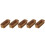 5X Desktop Cutlery Storage Basket Woven Basket Restaurant Tableware Drain Storage Box Tableware Storage Basket, Brown 1