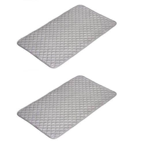 2X Thickened High Temperature Resistant Non-Slip Ironing Iron Pad Laundry Mat Ironing Boards Mat-48X85cm 1
