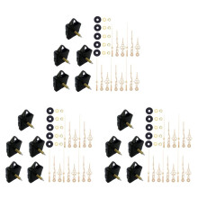 15Pcs 31MM Long Shaft DIY Quartz Clock Movement Mechanism Motor Kit for Clock Repair Tool Parts DIY Replacement A