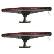 2X Red 28 LED Auto Car Brake Light 3RD Rear Tail Light High Mount Stop Lamp 12V
