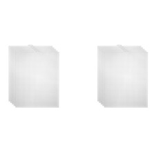 40Pcs Plastic Mesh Canvas Sheets for Embroidery, Acrylic Yarn Crafting, Knit and Crochet Projects (10.2 x 13.2 Inch)