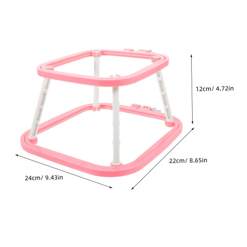 Adjustable Embroidery Stand with Thread Holder for Hands Cross Stitch and Needlework 1