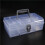 Bead Organizer Box with Handle, 24 Pcs Rectangle Storage Plastic Cases,  Clear Bead Storage Containers Boxes 9