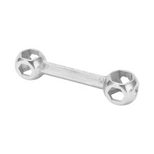 6-15 mm 10-in-1 Tragbarer Sechskant-Greifer, Rostfreies Fahrradwerkzeug