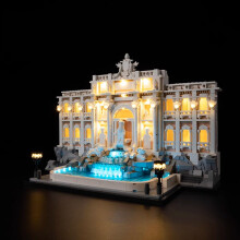 Lighting Kit for 21062 Trevi Fountain with Remote Control and USB Multicolor LED Effects