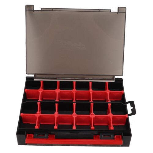 Multifunktionale stoßfeste doppellagige Lockstoff- & Köderbox 210x155x48mm 1