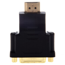 2X DVI 24 1 (DVI-D) Adaptador Hembra A Macho