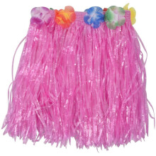 3X Set Children Hawaiian Grass Skirt Hula Luau Party