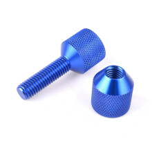 Conjunto de Pinos de Dois Furos 1-1/8 Polegada Alumínio 6061 Pino de Alinhamento de Flange de 2 Furos, Alinhador de Flange de Dois Furos Vermelho